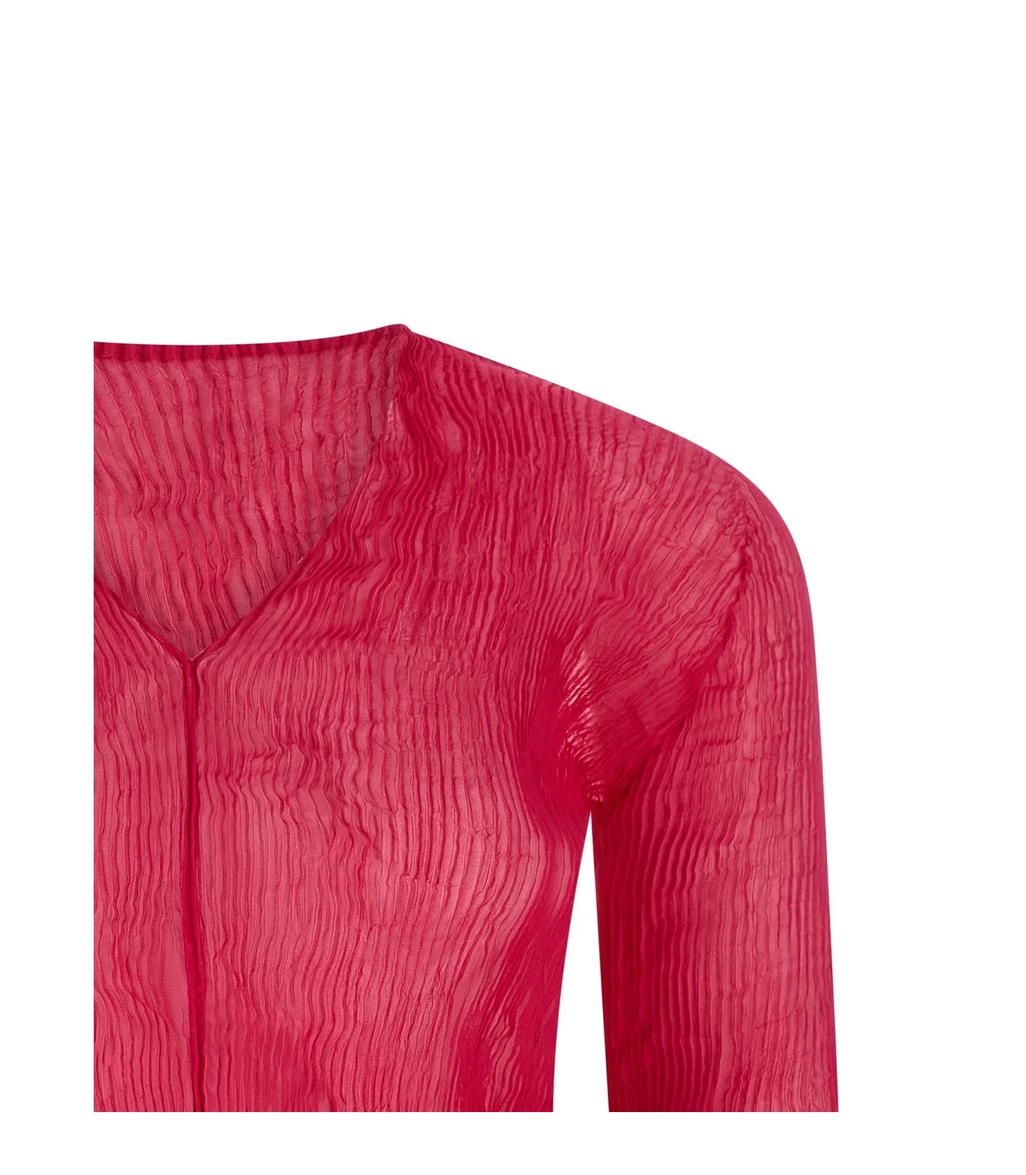 Issey Miyake Blouse in pink, Polyester — view 3