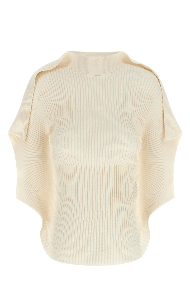 Issey Miyake Blouse in white, Polyester