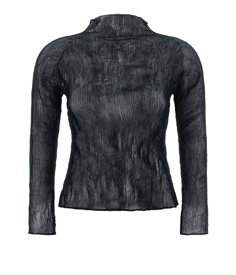 Issey Miyake Cardigan in black, Polyester