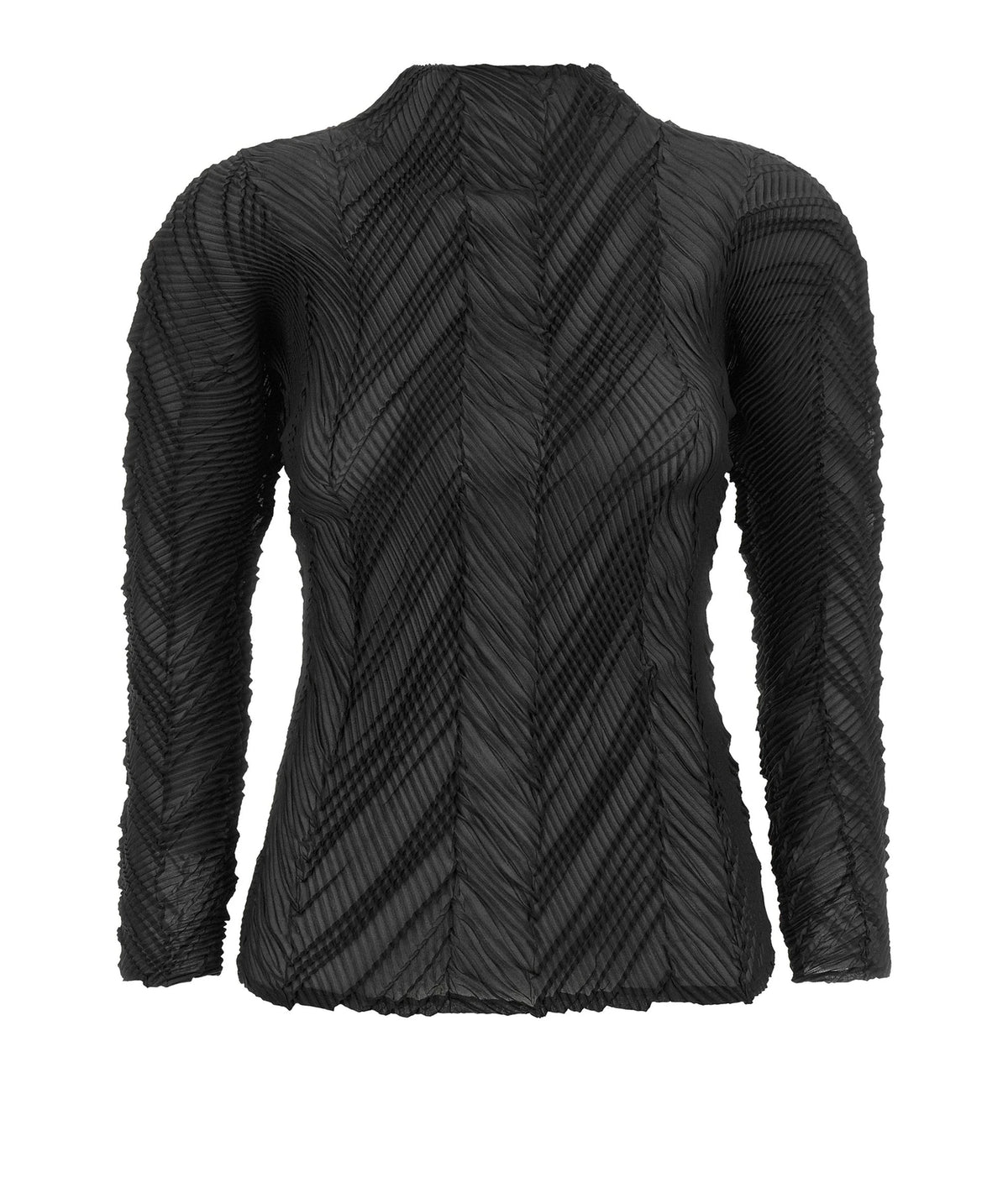 Issey Miyake Cardigan in black, Polyester