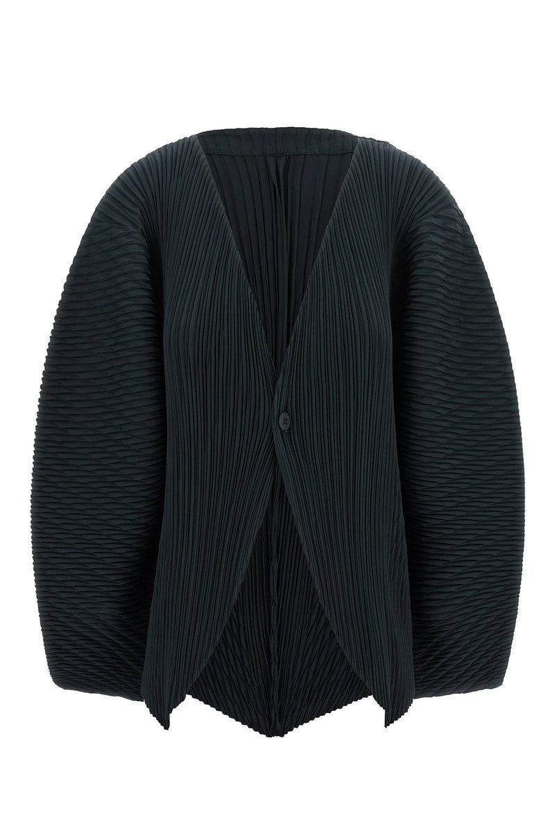 Issey Miyake Cardigan in black, Polyester