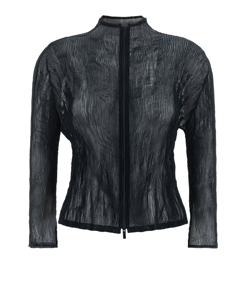 Issey Miyake Cardigan in black, Polyester
