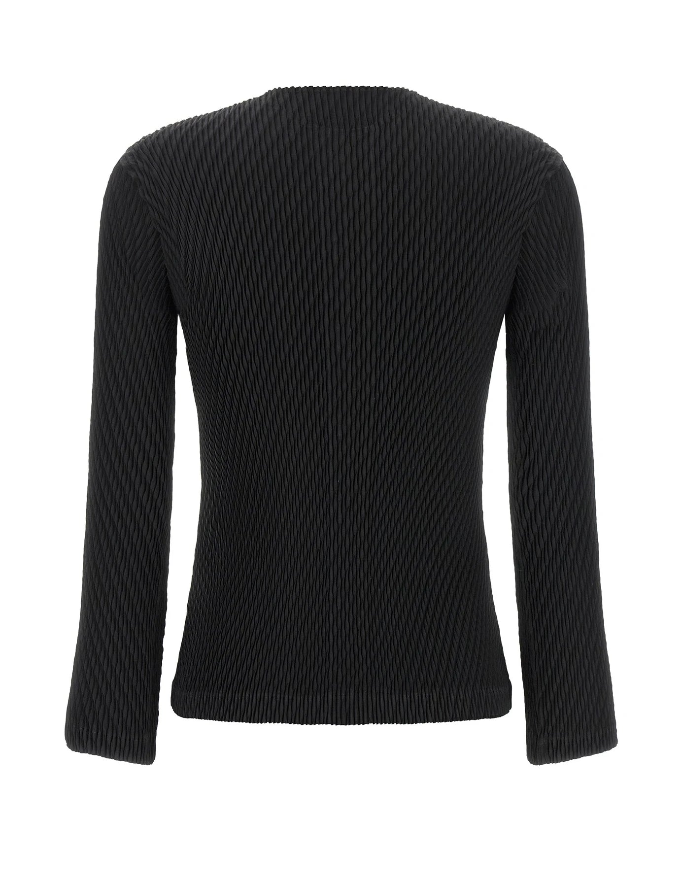 Issey Miyake Cardigan in black, Polyester — view 2