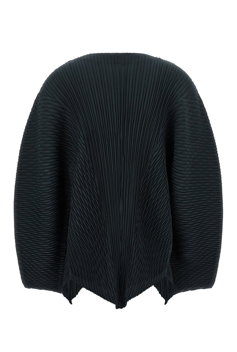 Issey Miyake Cardigan in black, Polyester — view 2