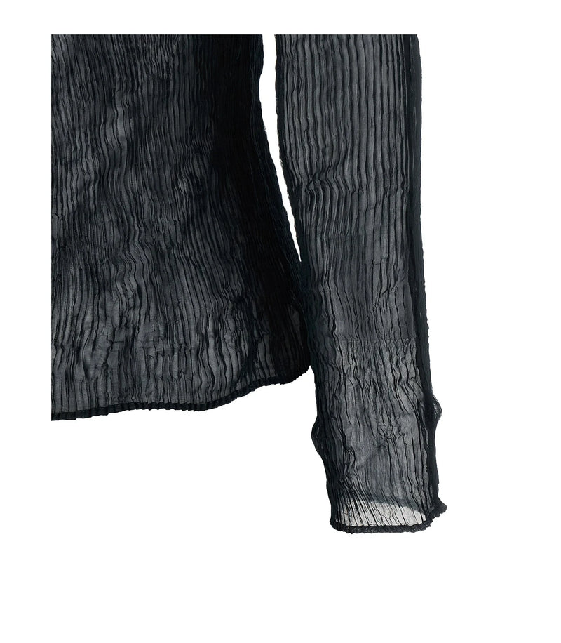 Issey Miyake Cardigan in black, Polyester — view 4