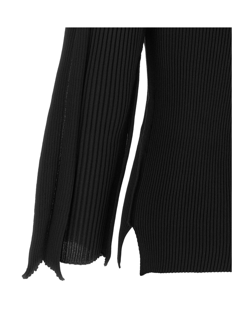 Issey Miyake Cardigan in black, Polyester — view 4