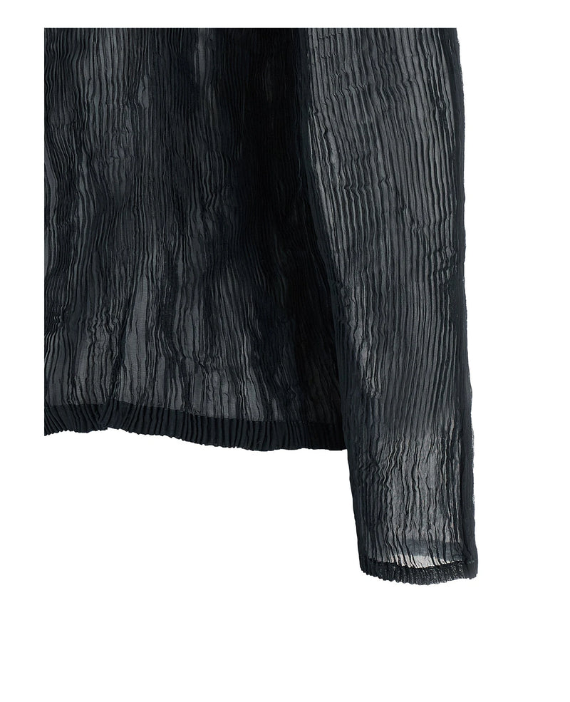 Issey Miyake Cardigan in black, Polyester — view 4