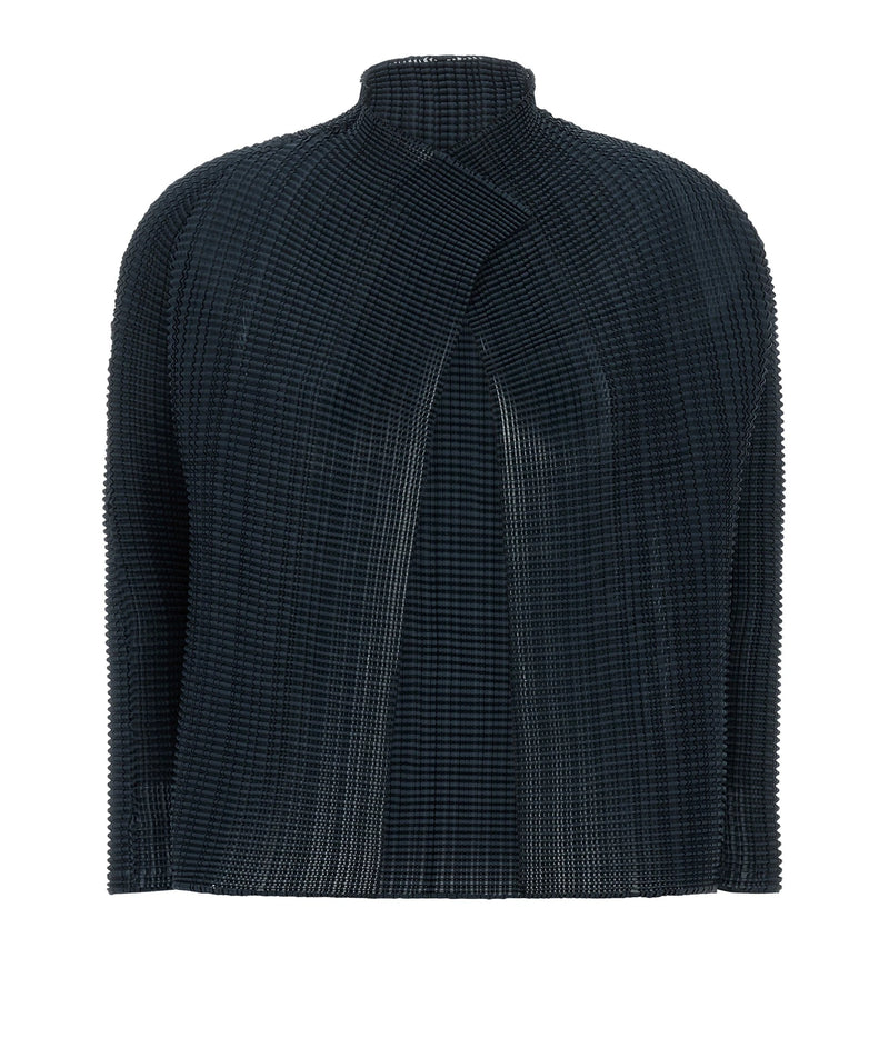Issey Miyake Cardigan in blue, Polyester