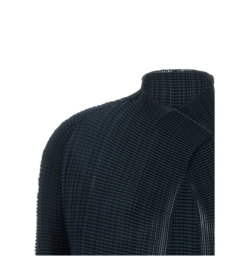 Issey Miyake Cardigan in blue, Polyester — view 3
