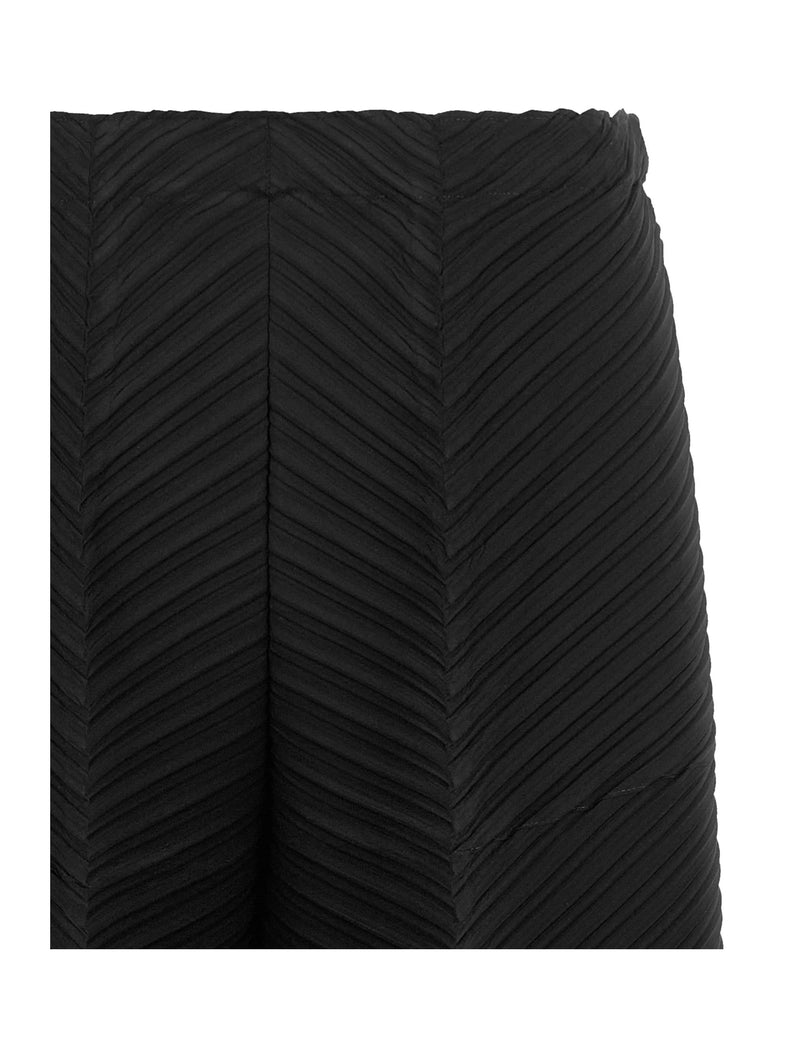 Issey Miyake Palazzo Pant in black, Polyester — view 3