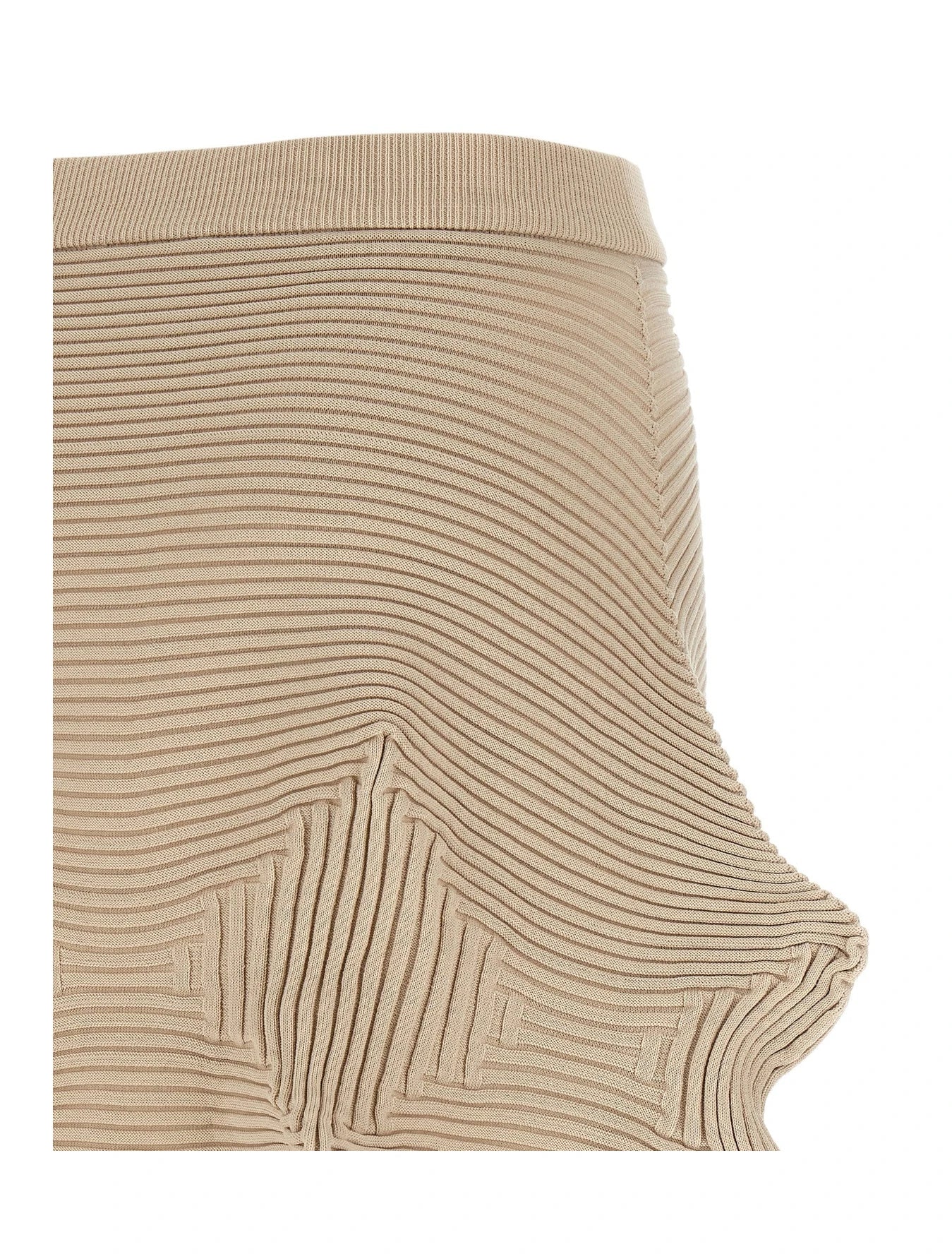 Issey Miyake Skirt in beige, Polyester — view 4