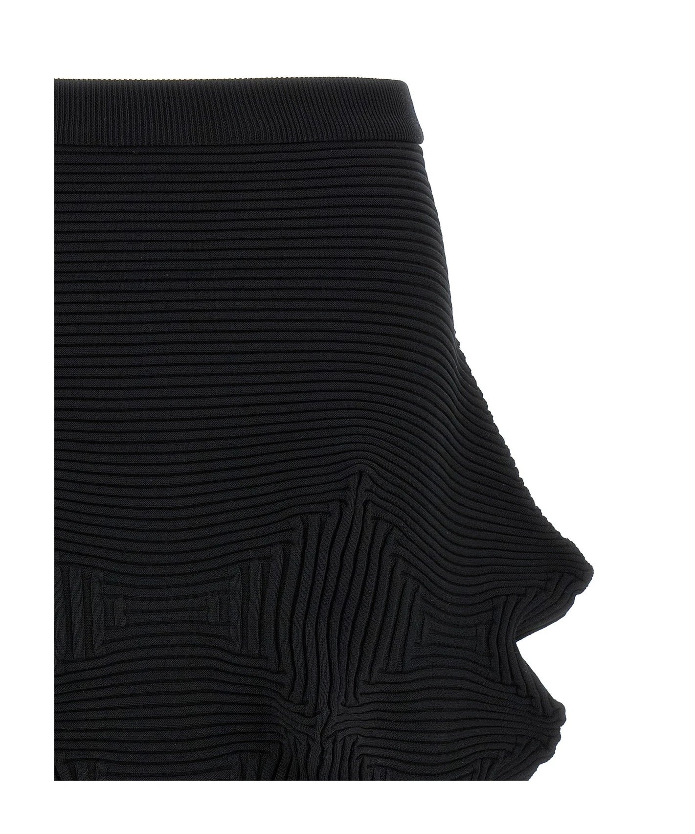 Issey Miyake Skirt in black, Polyester — view 3