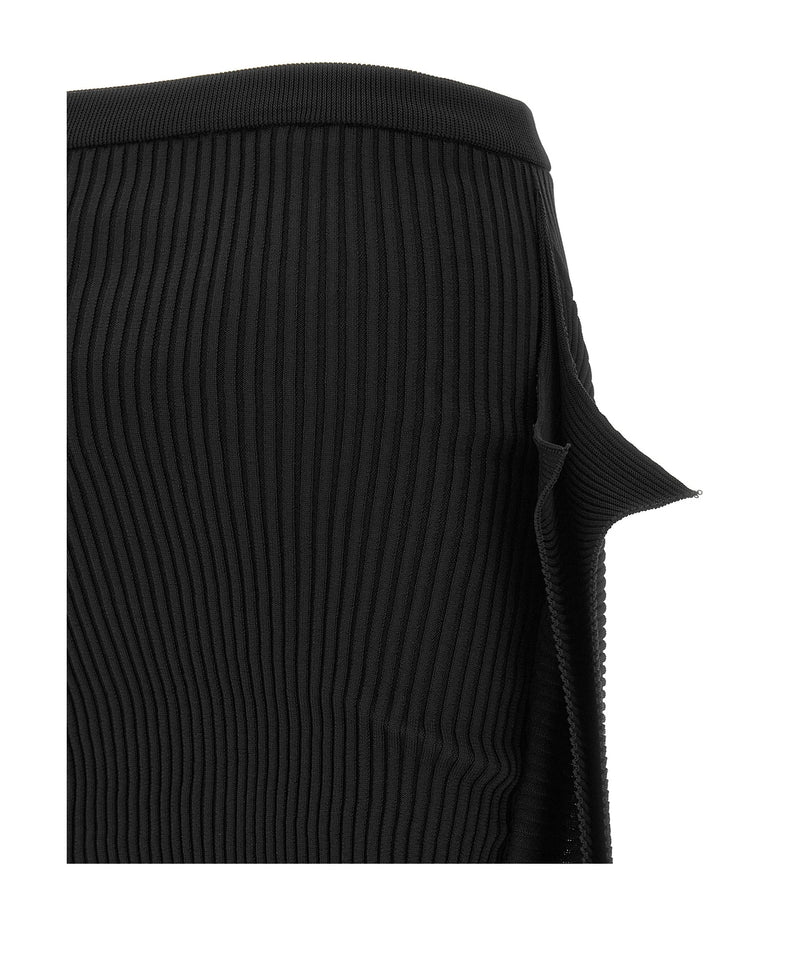 Issey Miyake Skirt in black, Recycled Polyester — view 4