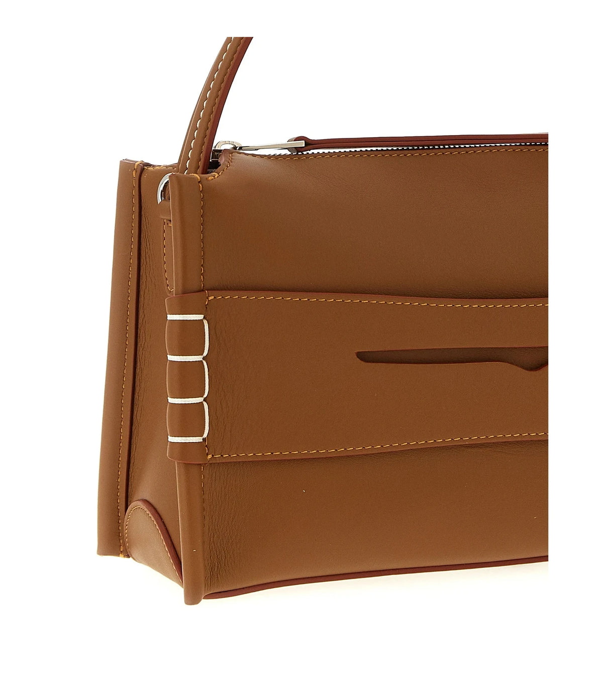 J.W.Anderson Shoulder Bag in brown, Calfskin Leather — view 3