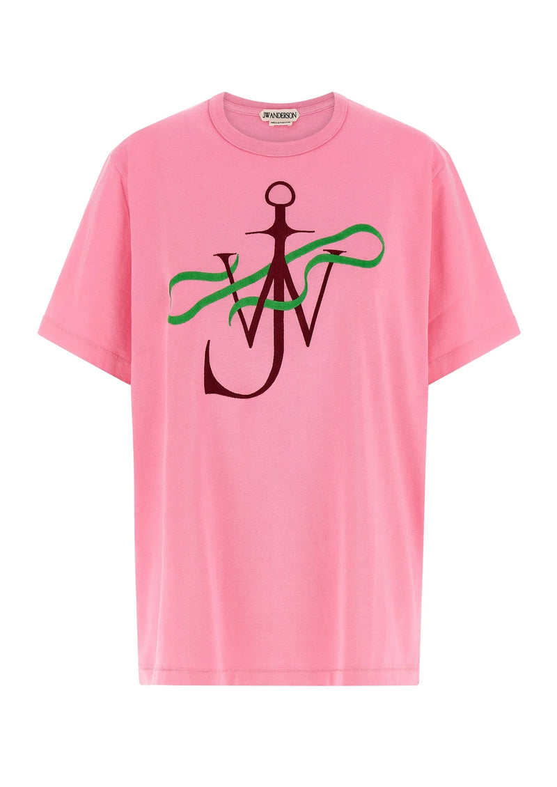J.W.Anderson T-Shirt in pink, Cotton
