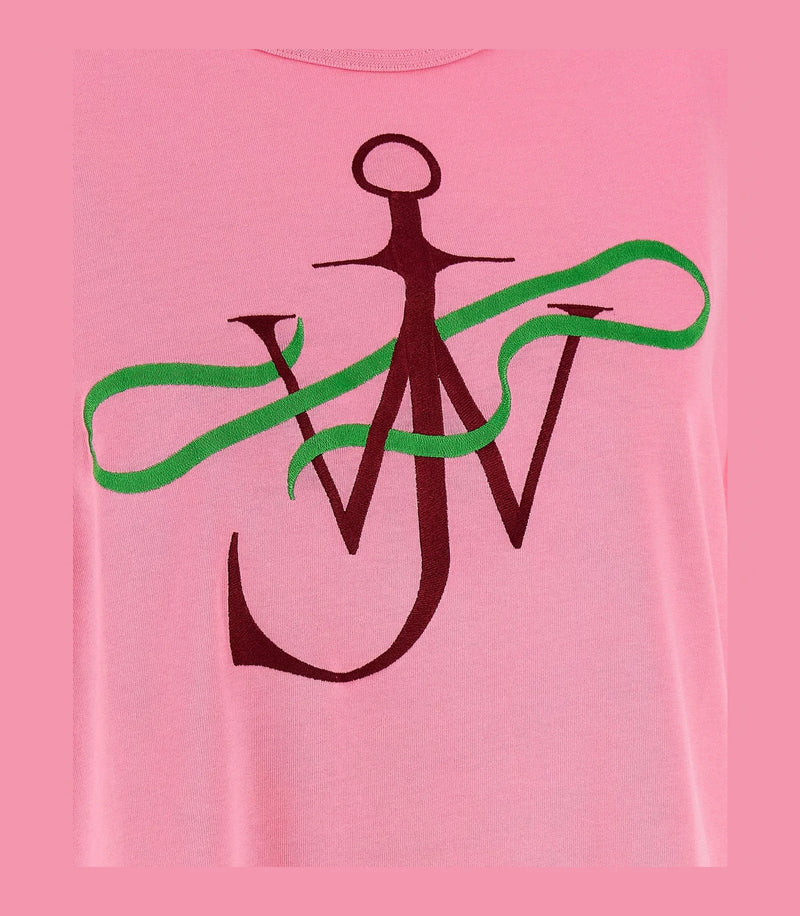 J.W.Anderson T-Shirt in pink, Cotton — view 4