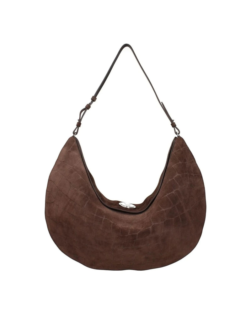 Jacquemus Brown Leather Shoulder Bag Glam Steals