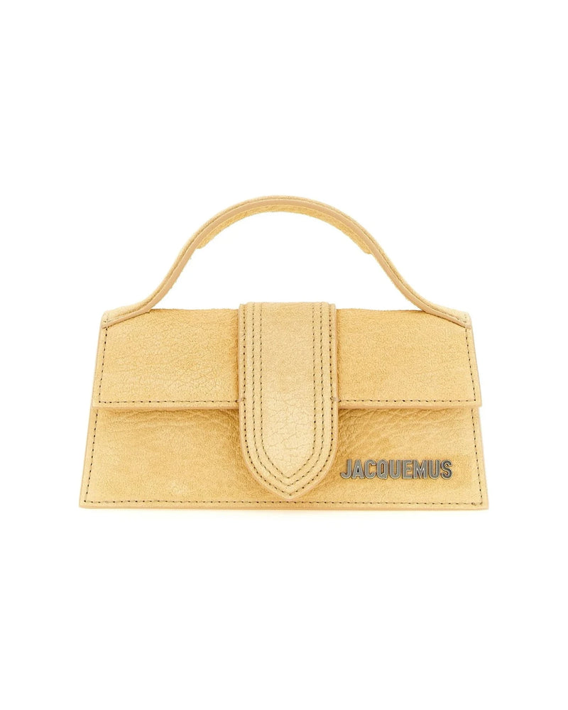 Jacquemus Clutch Bag in beige, Cow Leather