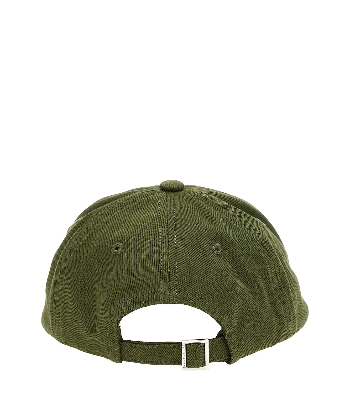 Jacquemus Baseball Cap in green, Cotton — view 3