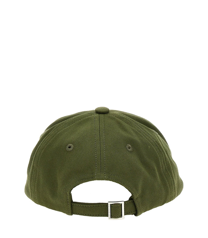 Jacquemus Baseball Cap in green, Cotton — view 3