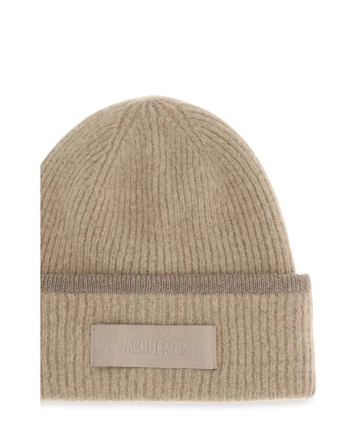 Jacquemus Beanie in beige, Alpaca Vicugna — view 3