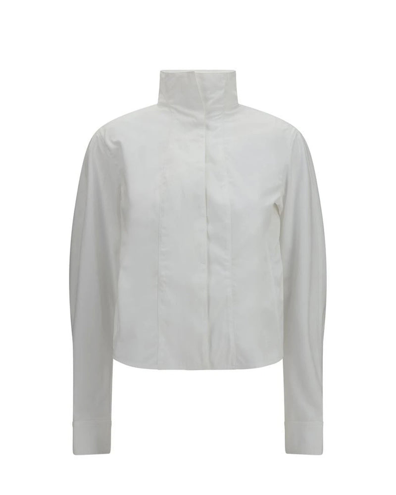 Jacquemus Dress Shirt in white, Cotton