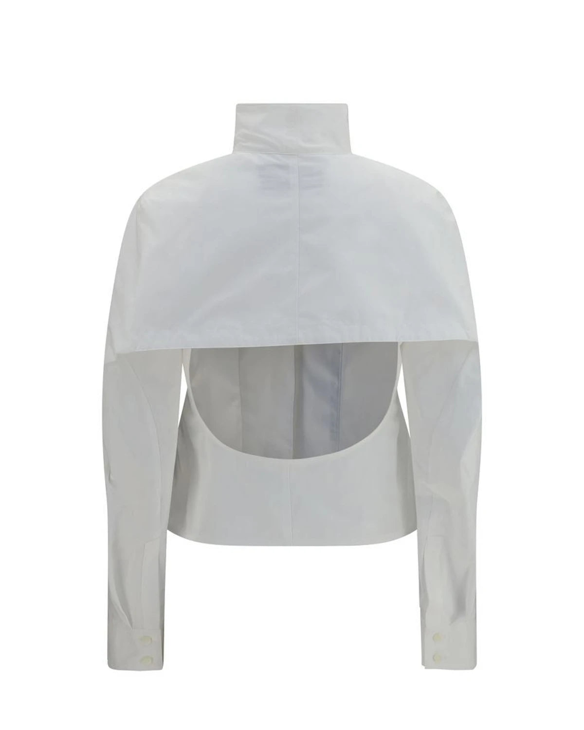 Jacquemus Dress Shirt in white, Cotton — view 2