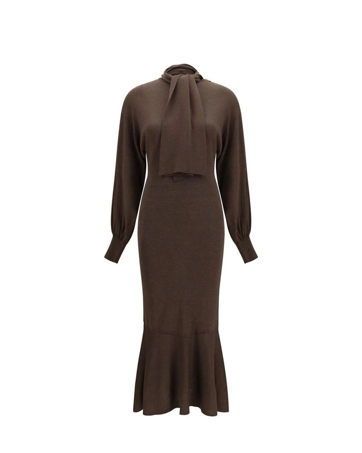 Jacquemus Dresse in brown, Silk