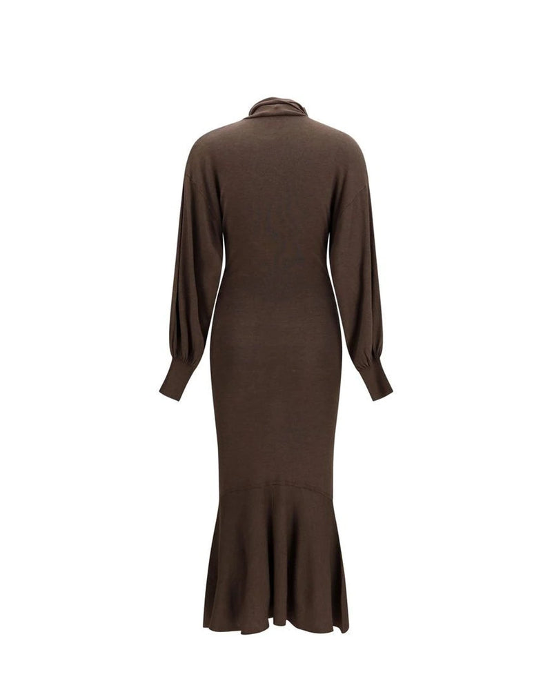 Jacquemus Dresse in brown, Silk — view 2