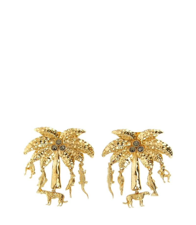 Jacquemus Earring in gold, Brass