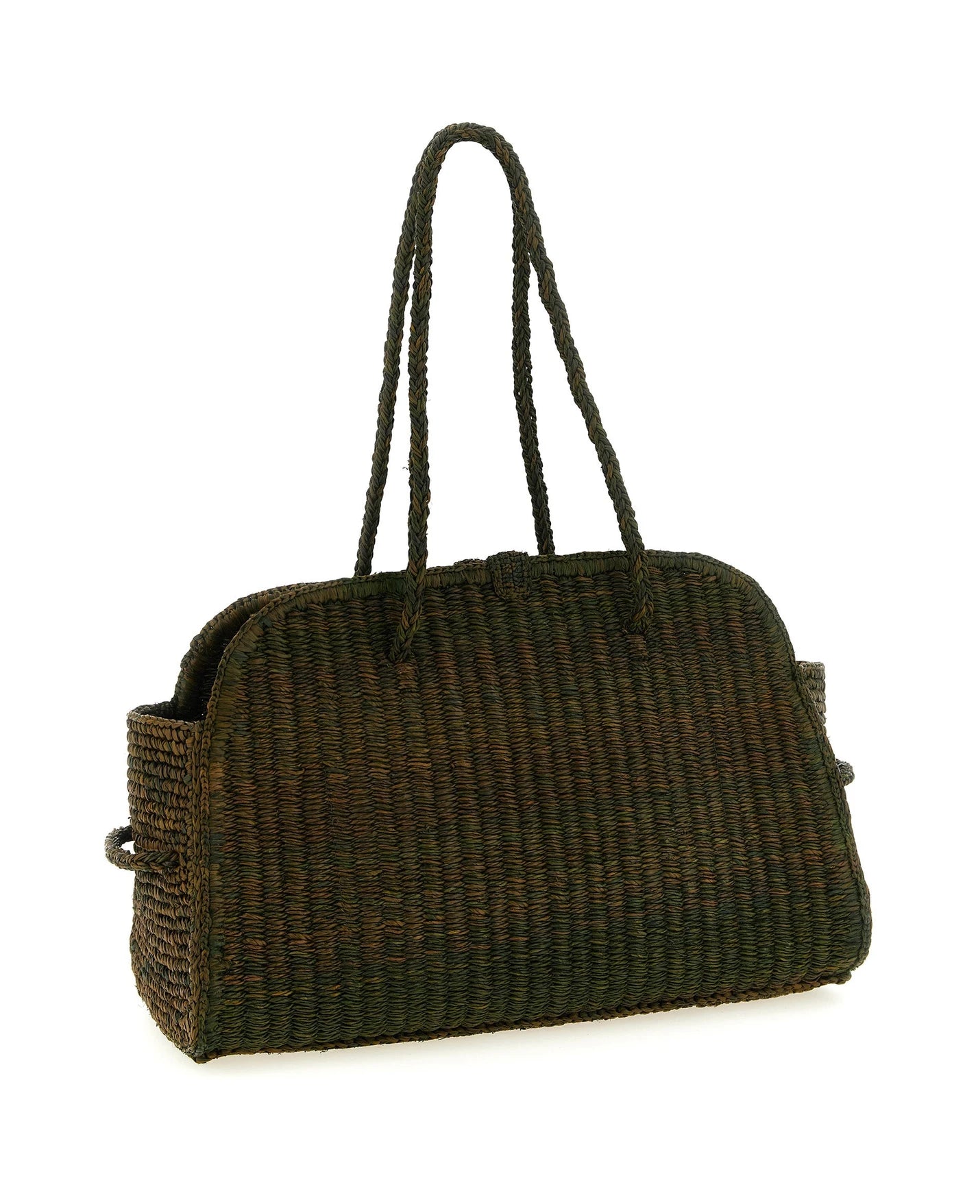 Jacquemus Hobo Bag in brown, Raffia — view 2