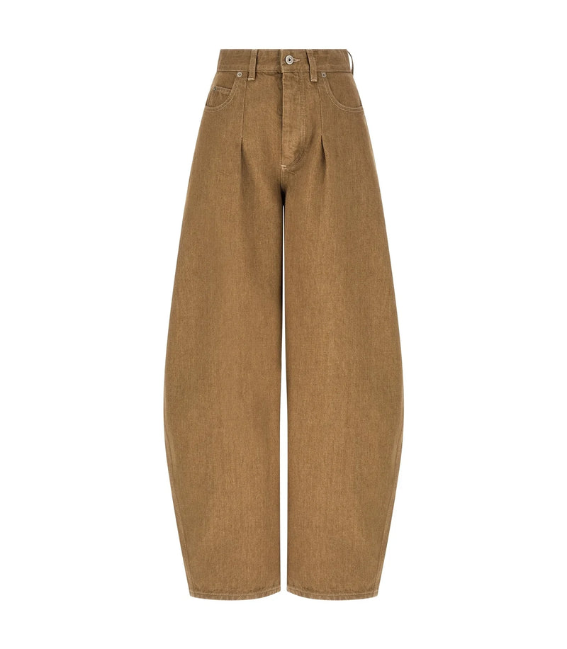 Jacquemus Jean in beige, Cotton