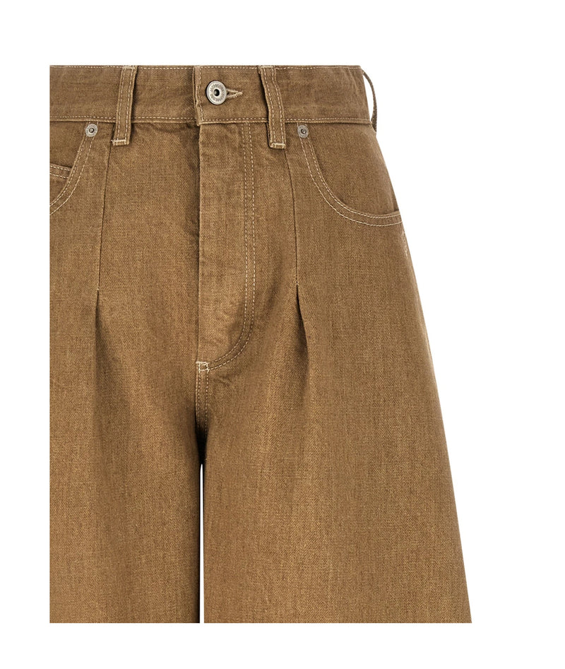 Jacquemus Jean in beige, Cotton — view 3