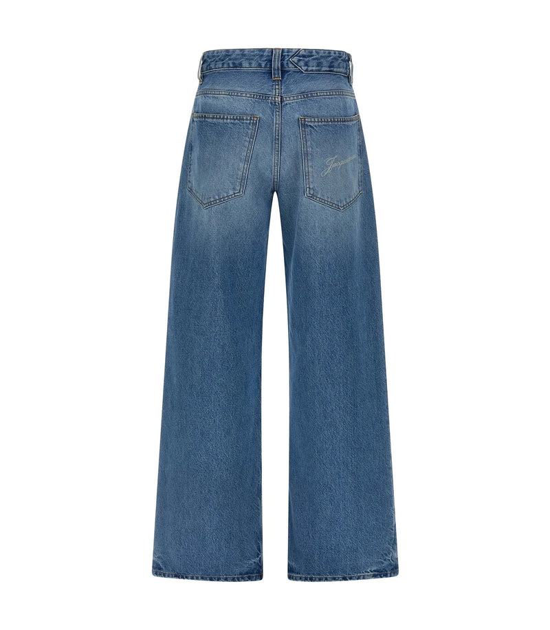 Jacquemus Jean in blue, Cotton — view 2