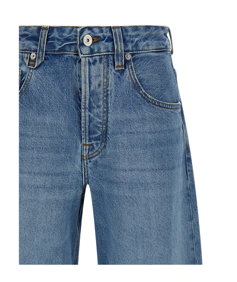 Jacquemus Jean in blue, Cotton — view 3