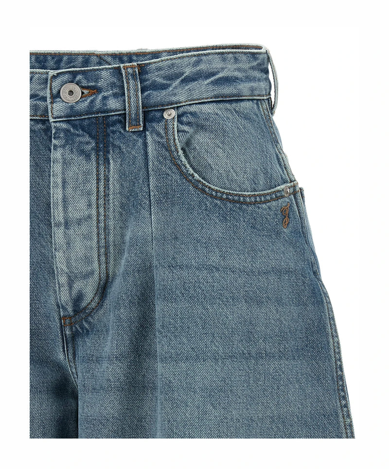 Jacquemus Jean in blue, Cotton — view 3