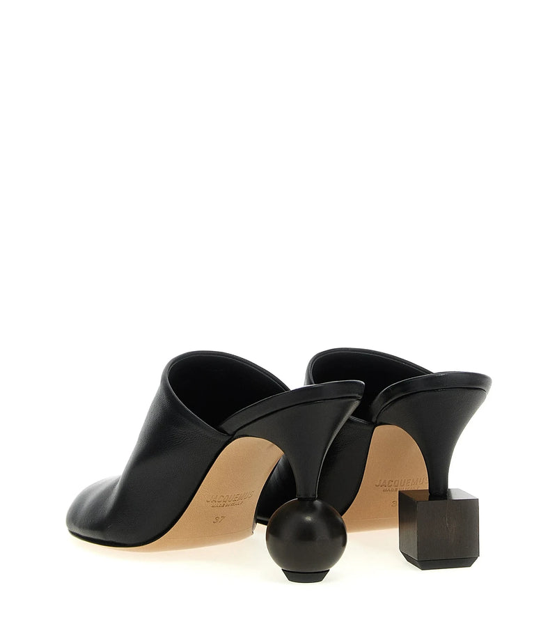 Jacquemus Pumps in black, Lamb Leather — view 2