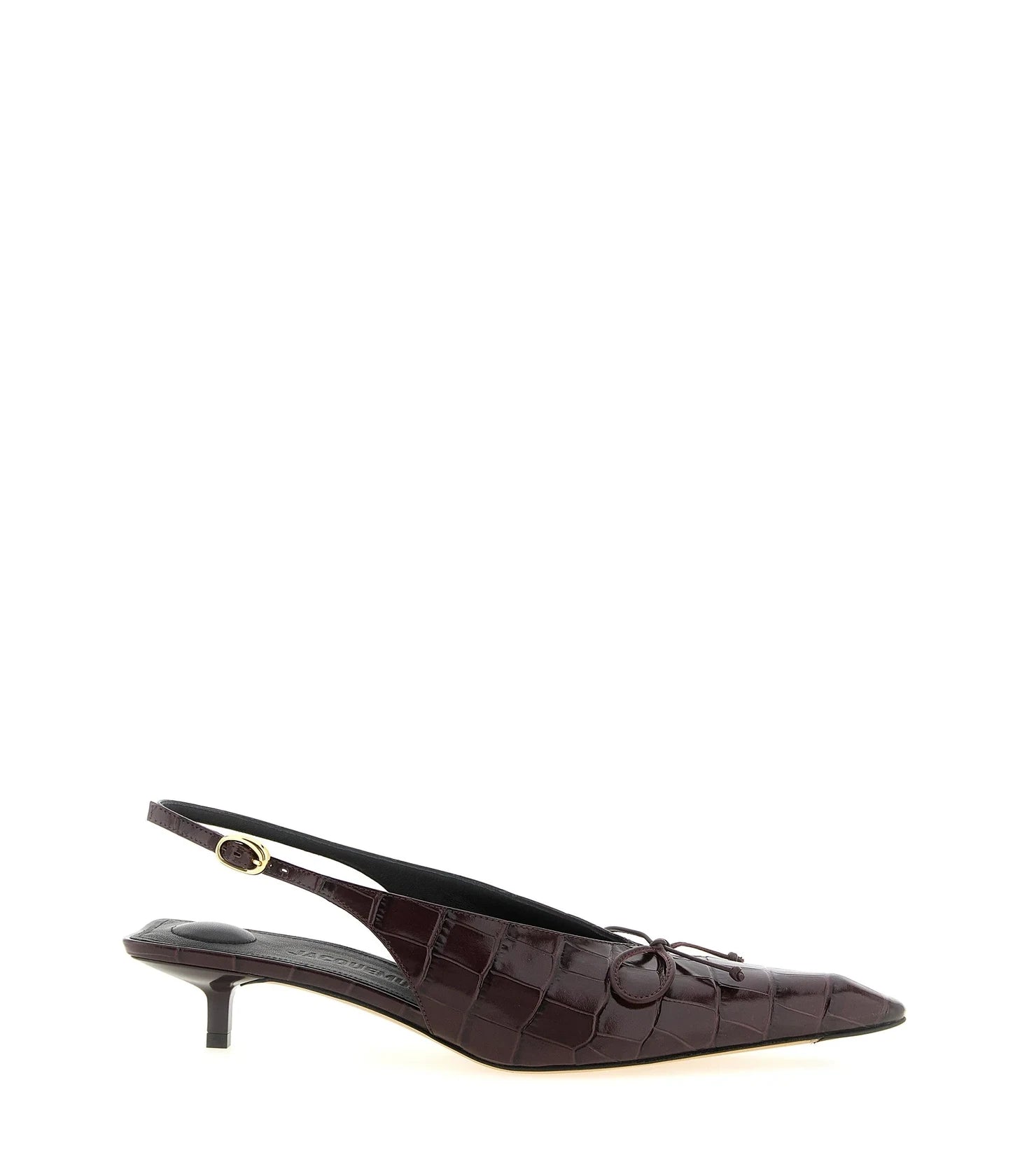 Jacquemus Pumps in red, Calfskin Leather