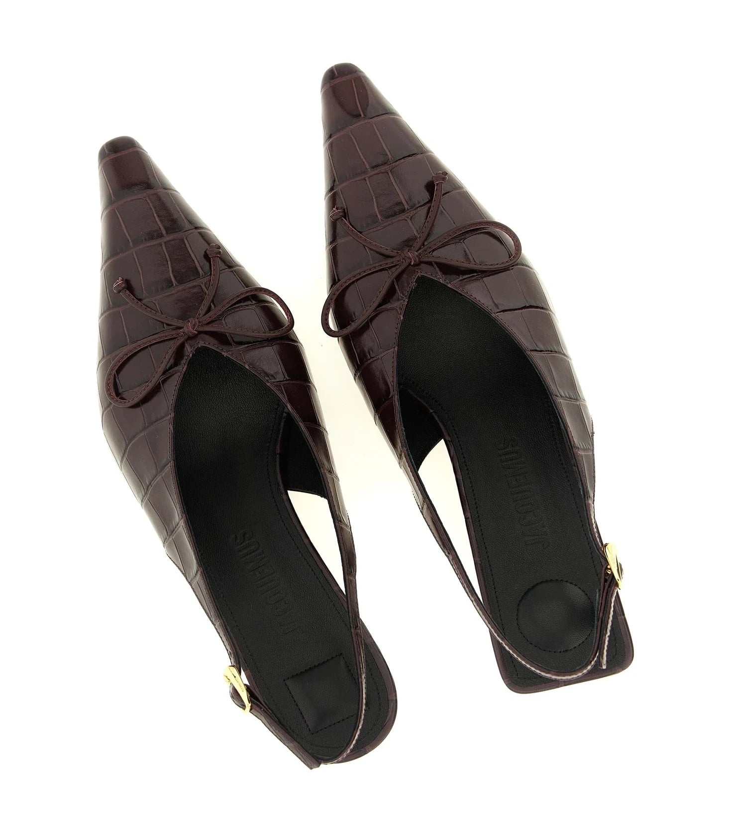 Jacquemus Pumps in red, Calfskin Leather — view 2