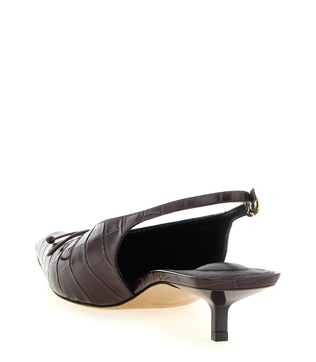 Jacquemus Pumps in red, Calfskin Leather — view 4