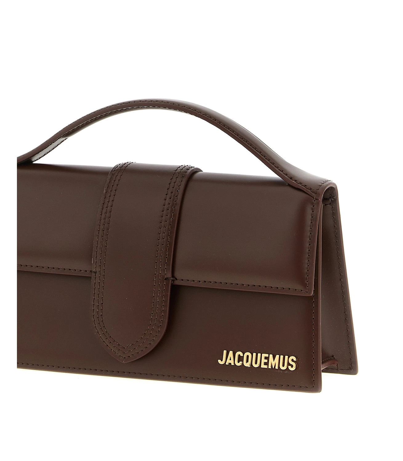 Jacquemus Satchel Bag in brown, Calfskin Leather — view 3
