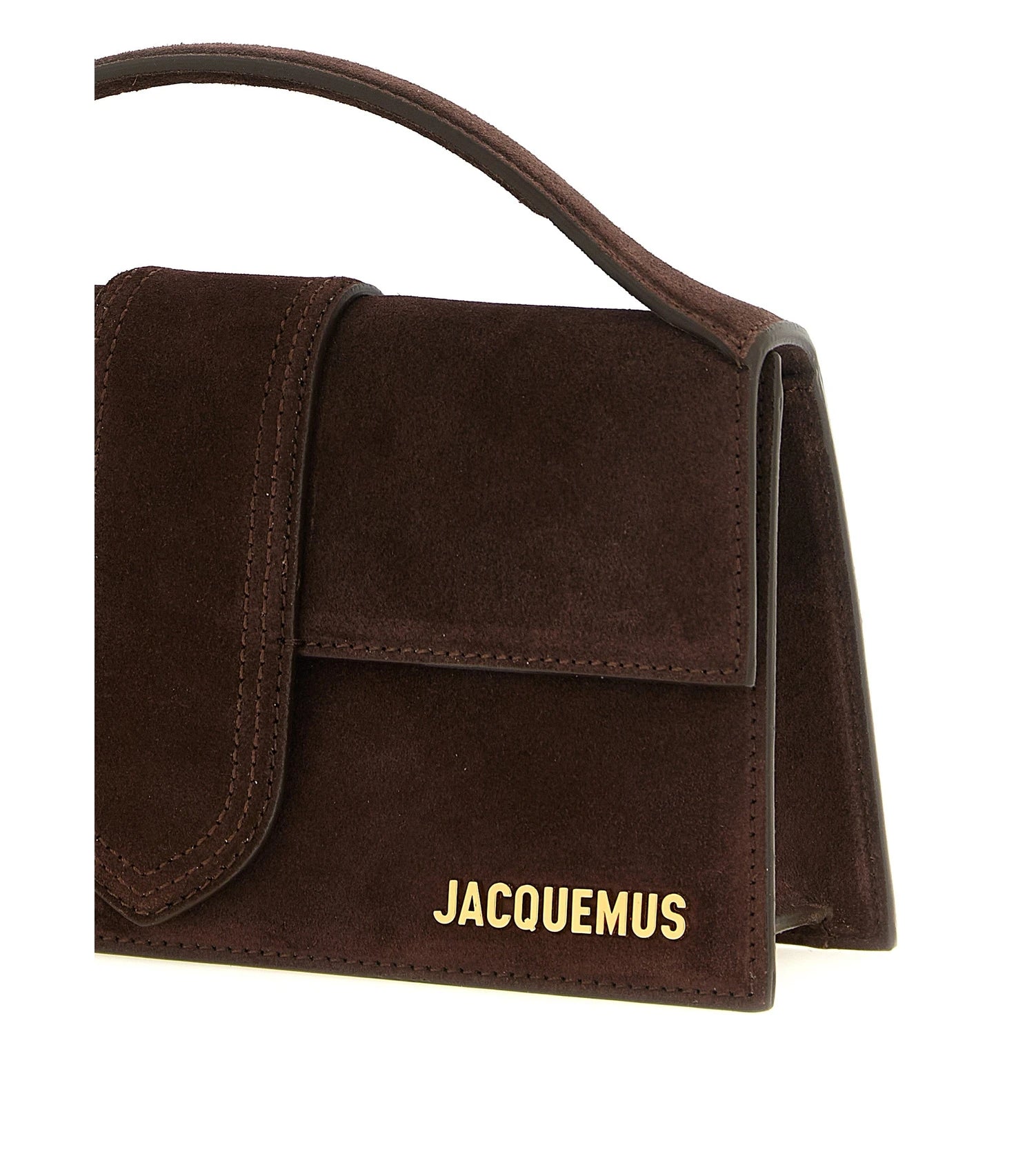 Jacquemus Satchel Bag in brown, Calfskin Leather — view 3