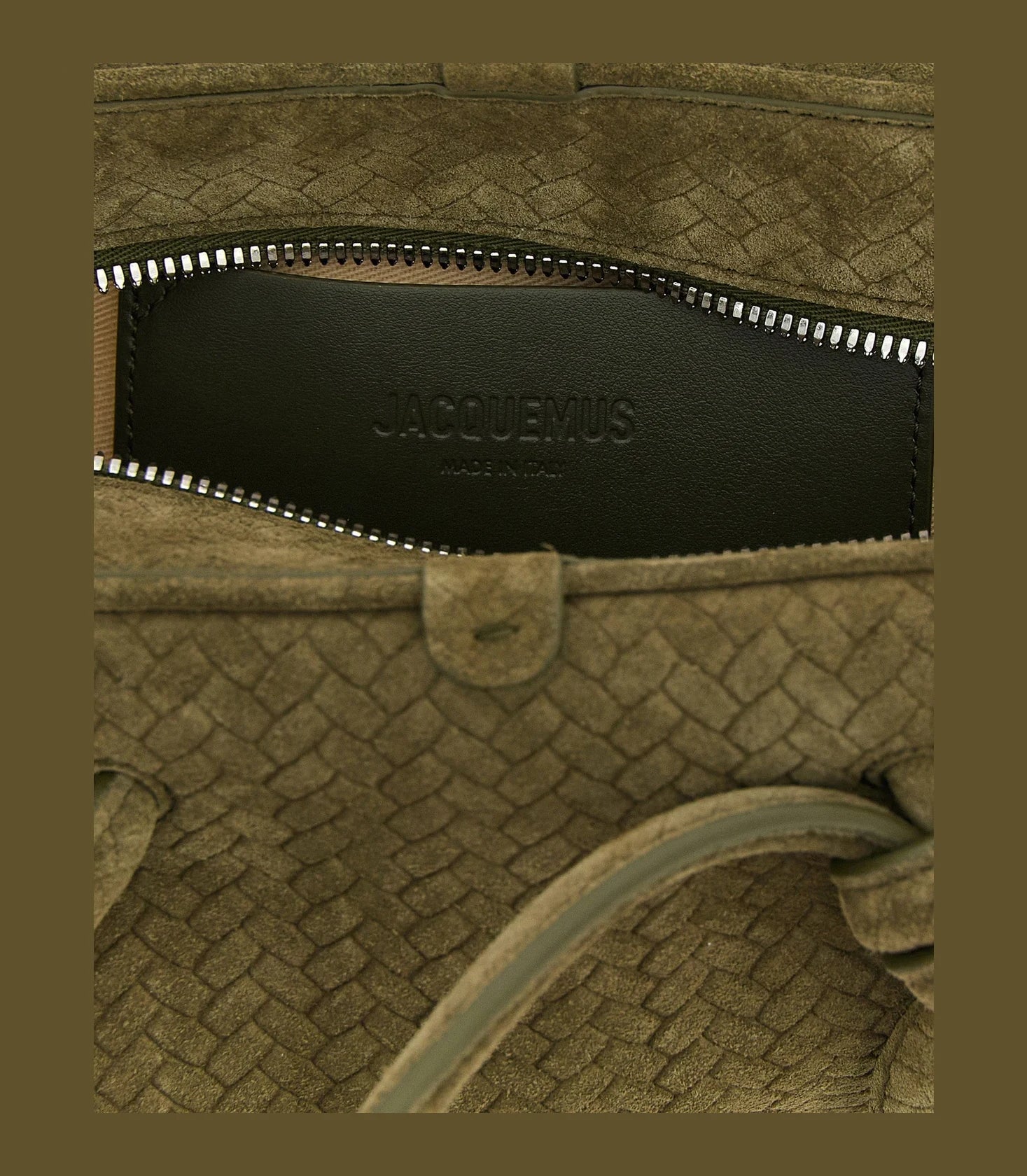 Jacquemus Satchel Bag in brown, Calfskin Leather — view 4