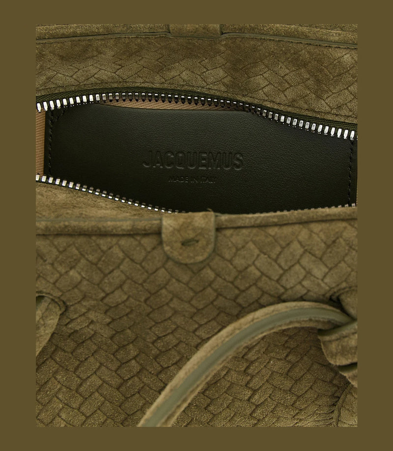 Jacquemus Satchel Bag in brown, Calfskin Leather — view 4