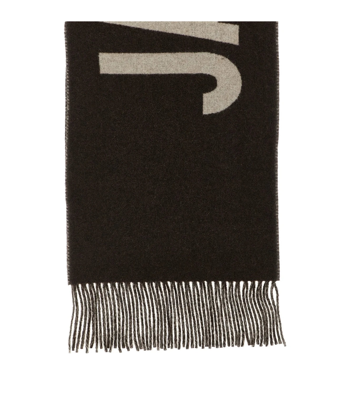 Jacquemus Scarves & Shawl in brown, Wool — view 2