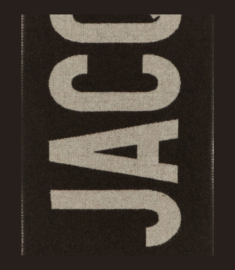 Jacquemus Scarves & Shawl in brown, Wool — view 3