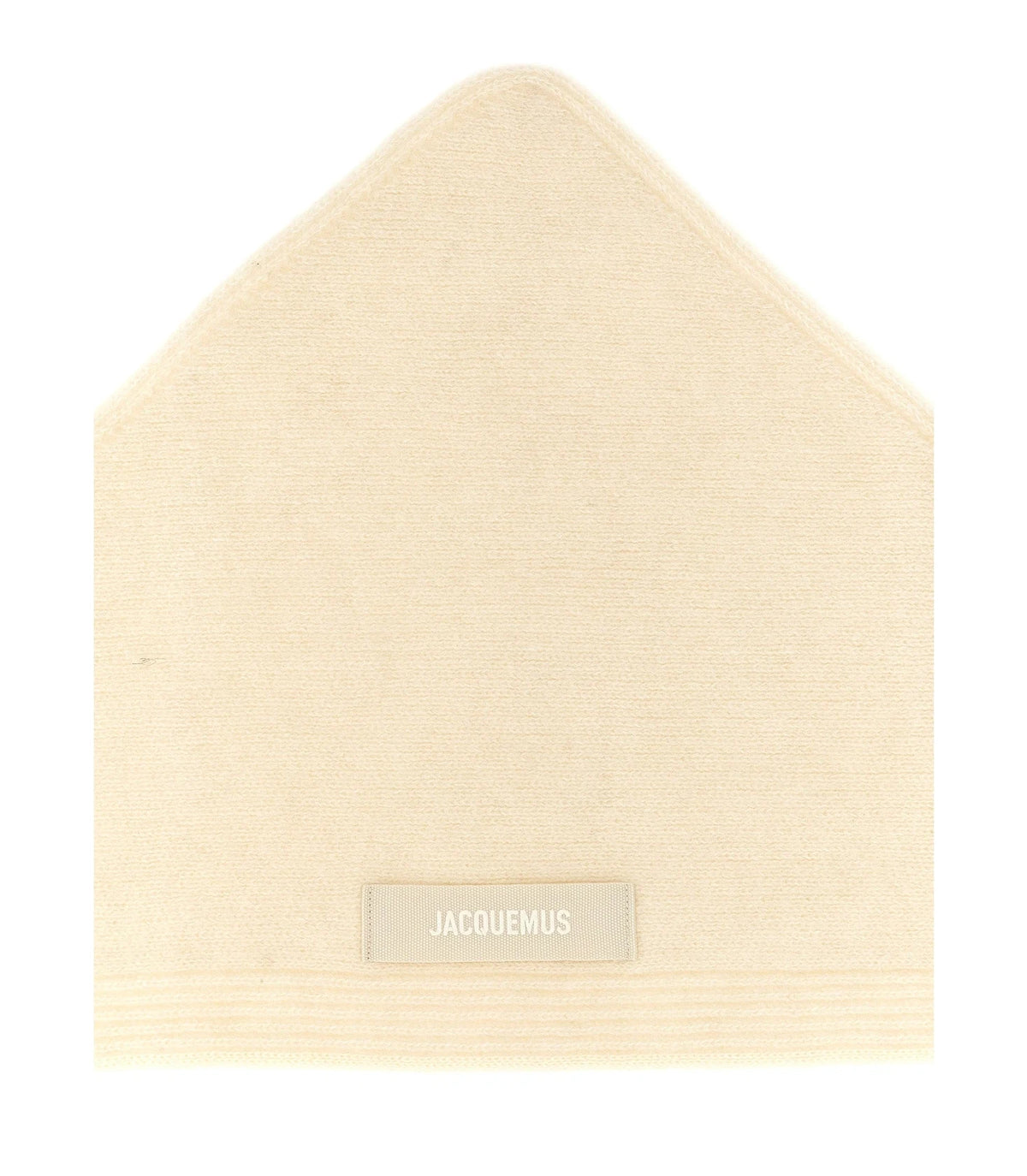Jacquemus Scarves & Shawl in white, Alpaca Wool — view 3