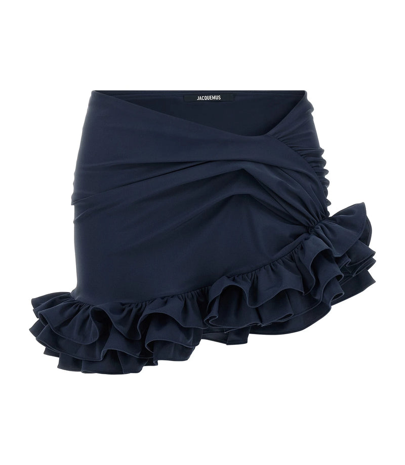Jacquemus Skirt in blue, Polyamide