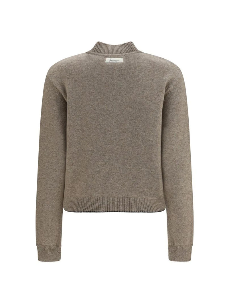 Jacquemus Sweater in beige, Kashmir — view 2