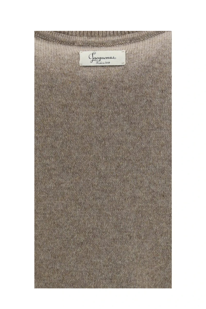 Jacquemus Sweater in beige, Kashmir — view 3